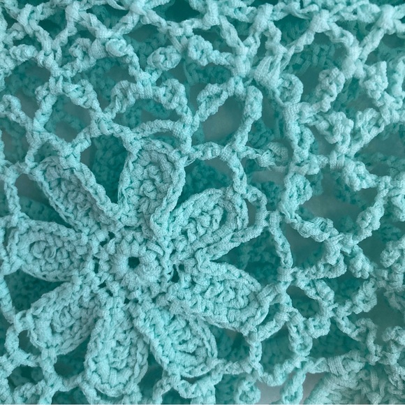 2for$38 Guess women Teal Knot Top size m - Picture 4 of 6